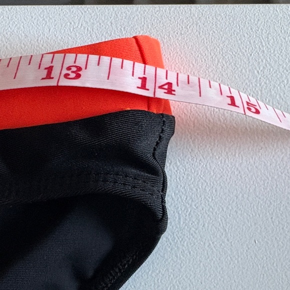 Black and Red Men's Swim Trunks - Picture 9 of 10